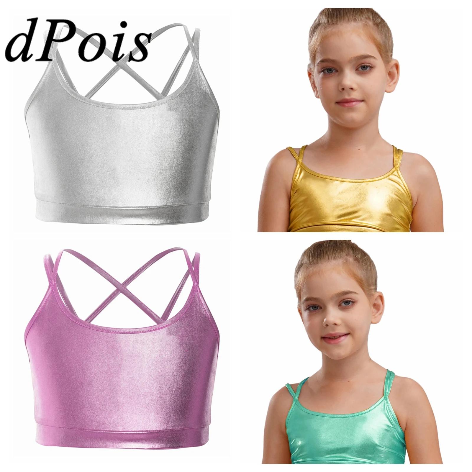 Lace Trim Cami - Kinder Top für Mädchen Shiny Streetwear