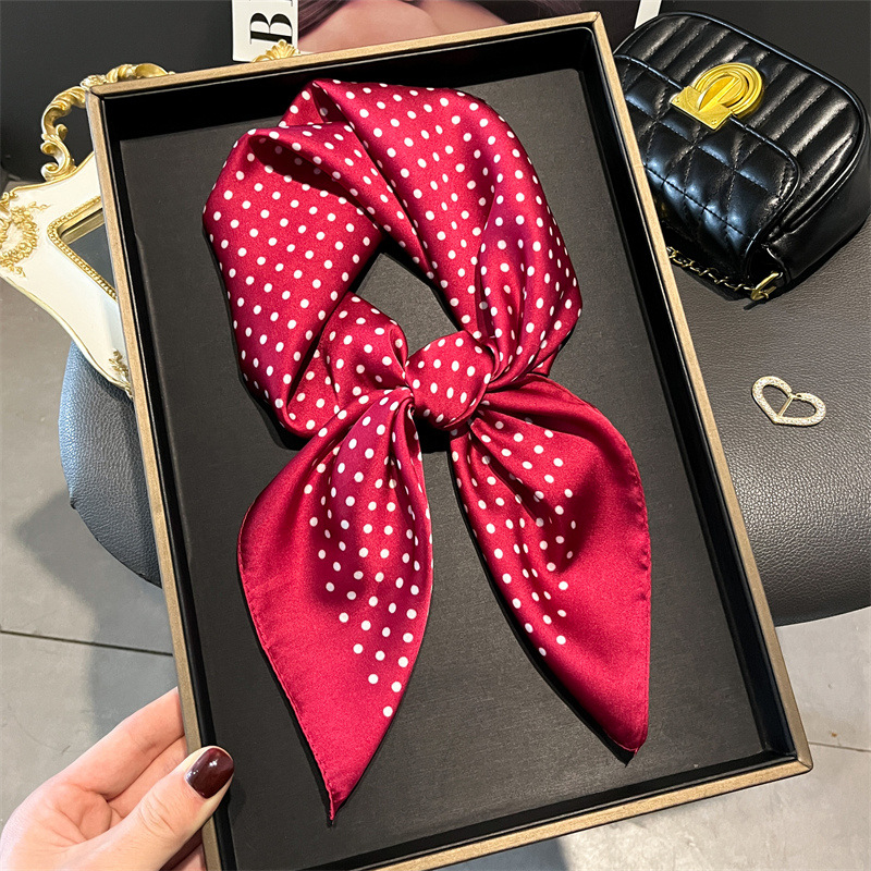 Women Fashion Necktie - Luxus neue bedruckte Schals Damen Seiden