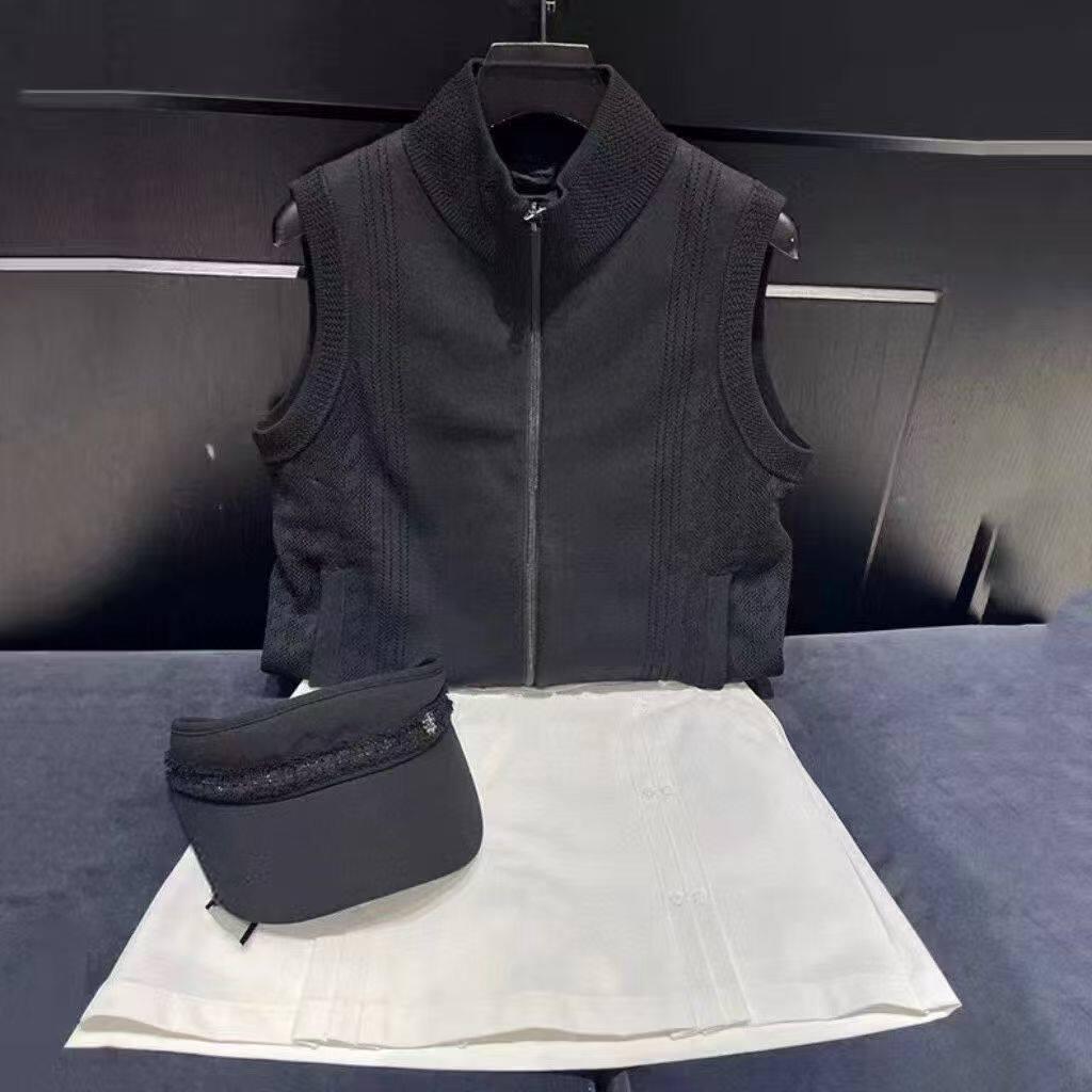 Women'S Fashion Vest Tops - Ausverkauf – Damen Golf-Strickweste, Herbst-Winter-Mode, schmal