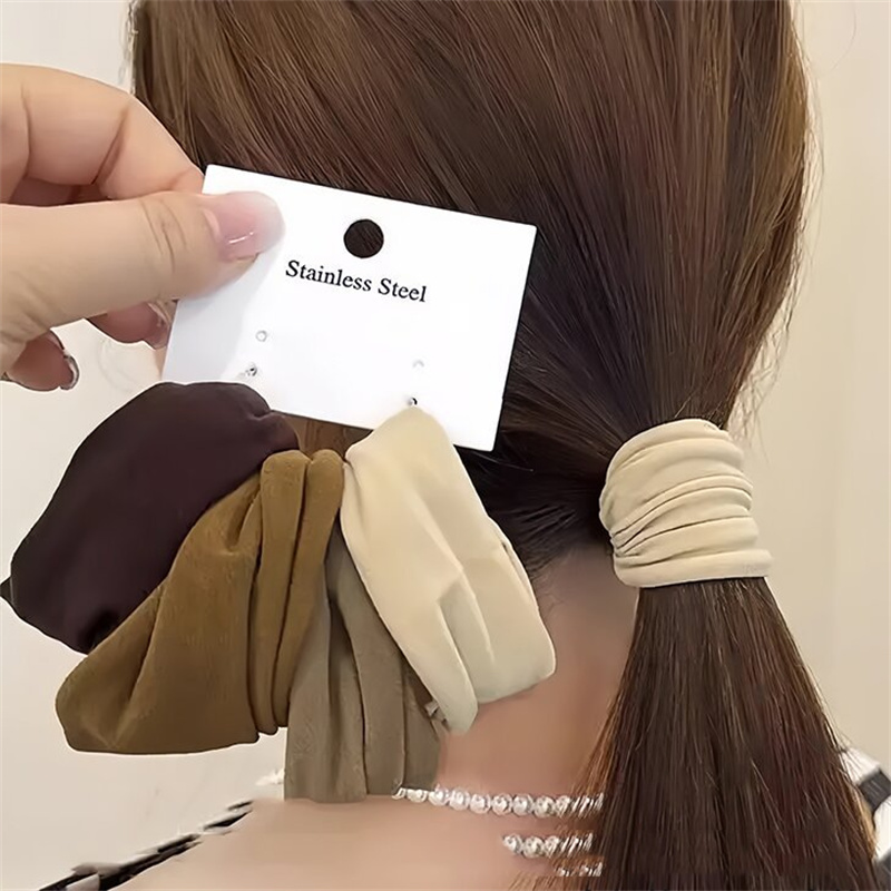 Women'S Fashion Korea - 4Set Solide Erweitern Verdicken Haar Band