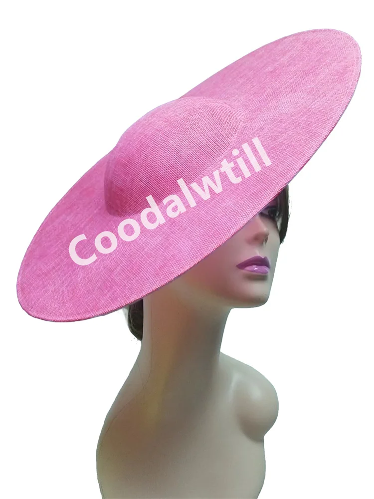 Women'S Fashion Kentucky Derby - 40cm große Fascinator Basis machen Hochzeit