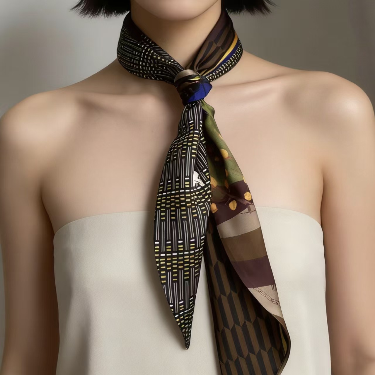 Luxuriöses bedrucktes langes H – Women Fashion Necktie Bewertung und Preis