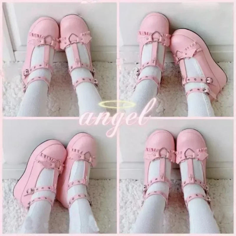 Neue Sweet Heart Buckle Wedges – Women'S Fashion Shoes Bewertung und Preis