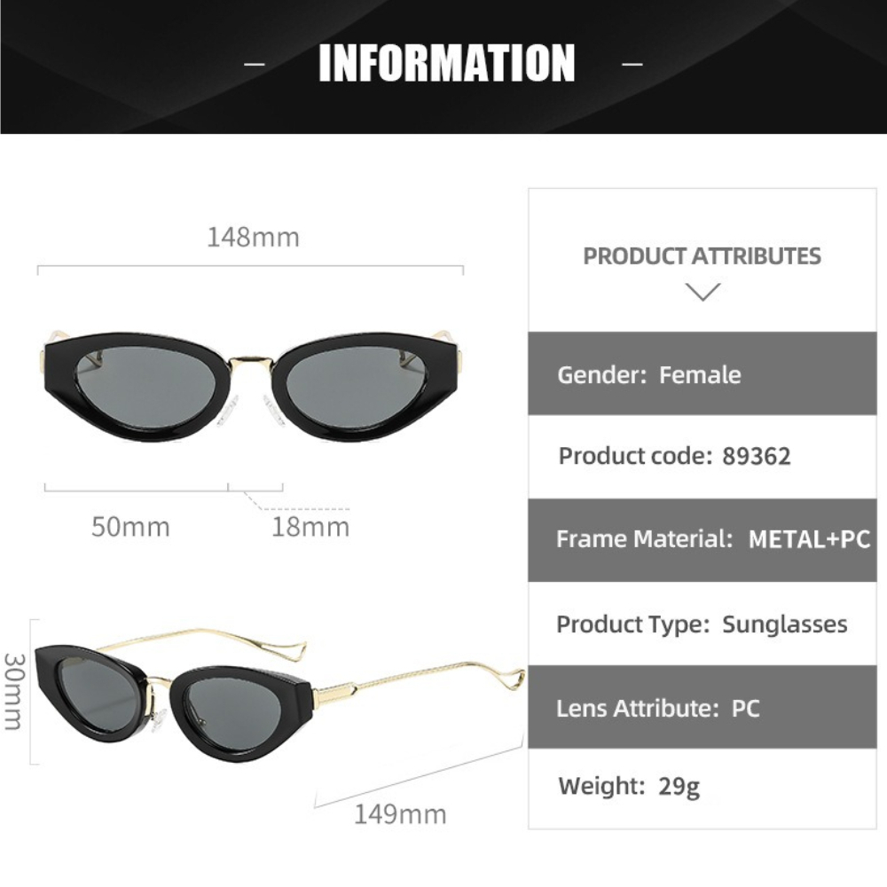 Retro-Sonnenbrille in Ovalform – Women Fashion Photoshoot Bewertung und Preis