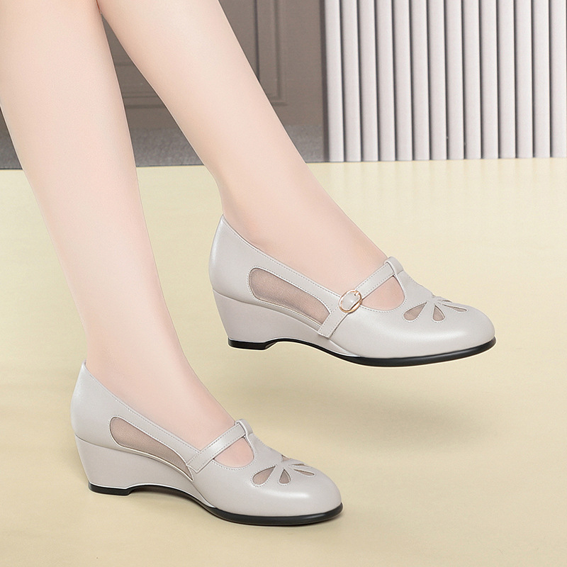 Sommer-Mesh-Schuhe mit Keilabs – Women'S Fashion Shoes Bewertung und Preis