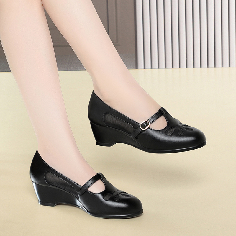 Sommer-Mesh-Schuhe mit Keilabs – Women'S Fashion Shoes Bewertung und Preis