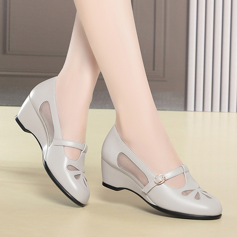 Sommer-Mesh-Schuhe mit Keilabs – Women'S Fashion Shoes Bewertung und Preis