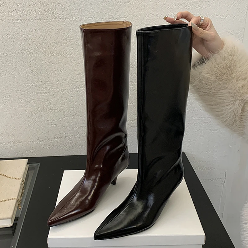 Aneikeh Winter Mode Street Sti – Women'S Fashion Knee High Boots Bewertung und Preis