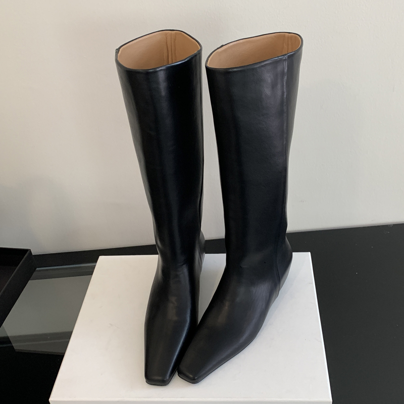 Eilyken Weiche Leder Spitz Fra – Women'S Fashion Knee High Boots Bewertung und Preis