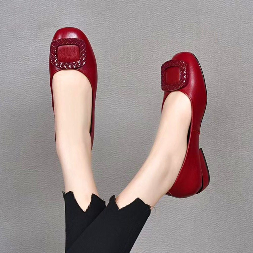 Weiche Lederschuhe mit weicher – Women'S Fashion Shoes Bewertung und Preis