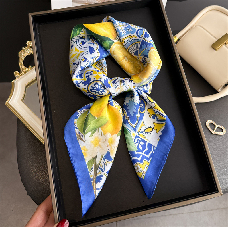 2026 neue Obst Druck Seide Qua – Women Fashion Necktie Bewertung und Preis