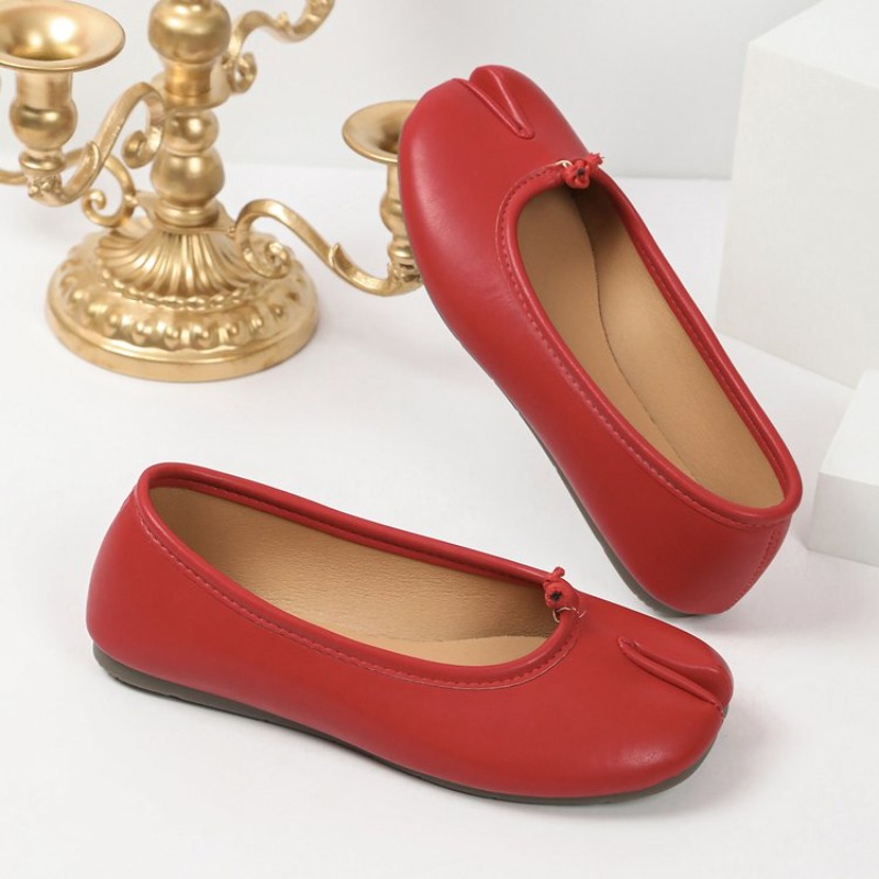 Damen-Ballerinas mit geteilter – Women'S Fashion Shoes Bewertung und Preis