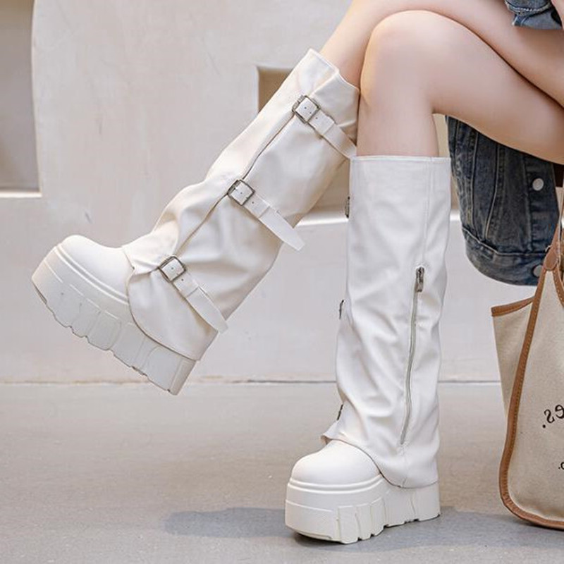 Neue 2026 Mode Marke Herbst Wi – Women'S Fashion Knee High Boots Bewertung und Preis
