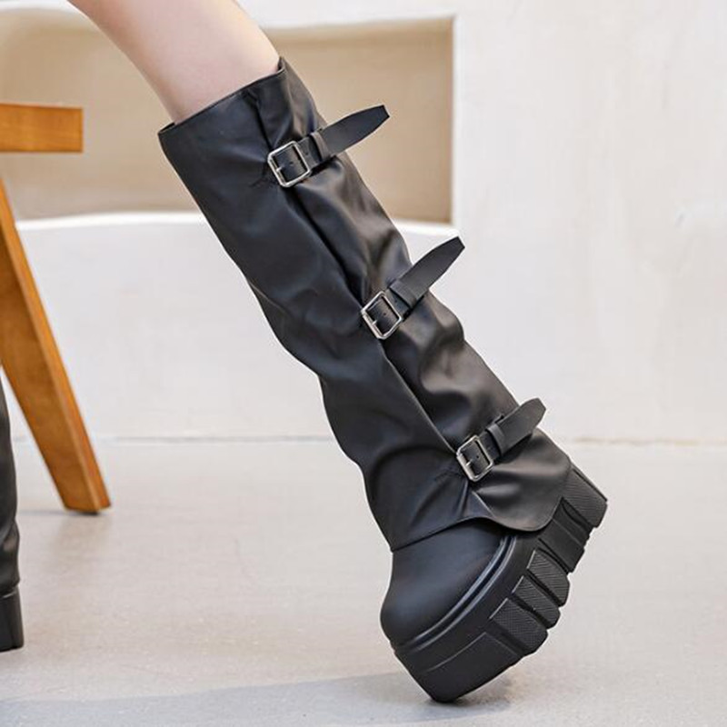 Neue 2026 Mode Marke Herbst Wi – Women'S Fashion Knee High Boots Bewertung und Preis